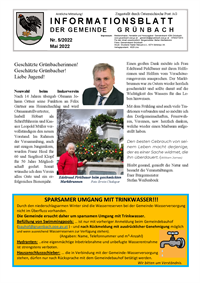 Informationsblatt Nr. 5/2022