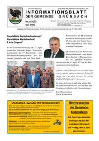 Informationsblatt Nr. 8/2022